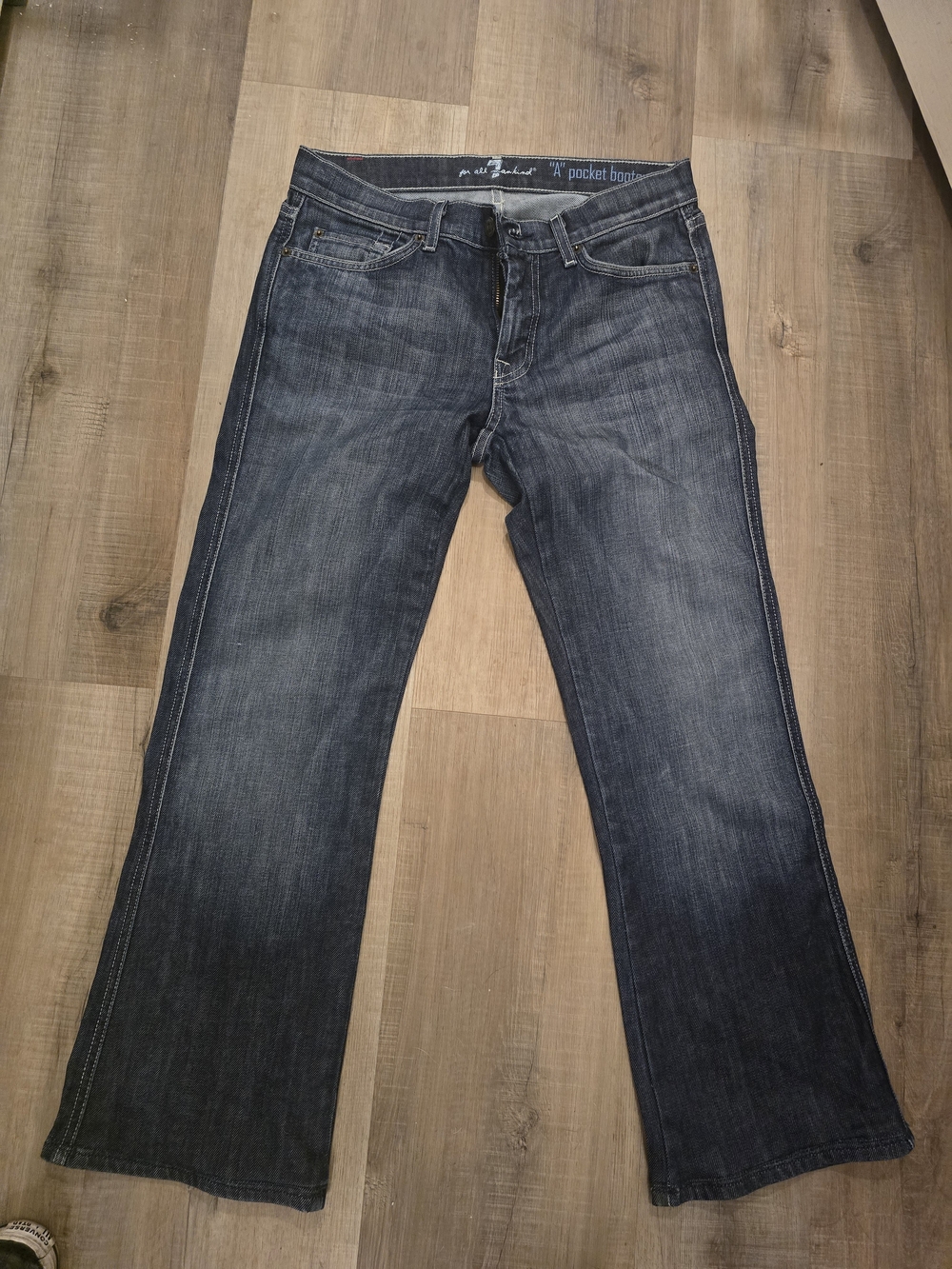 7 For All Mankind Women's Dark Blue Bootcut Jeans SIZE 30